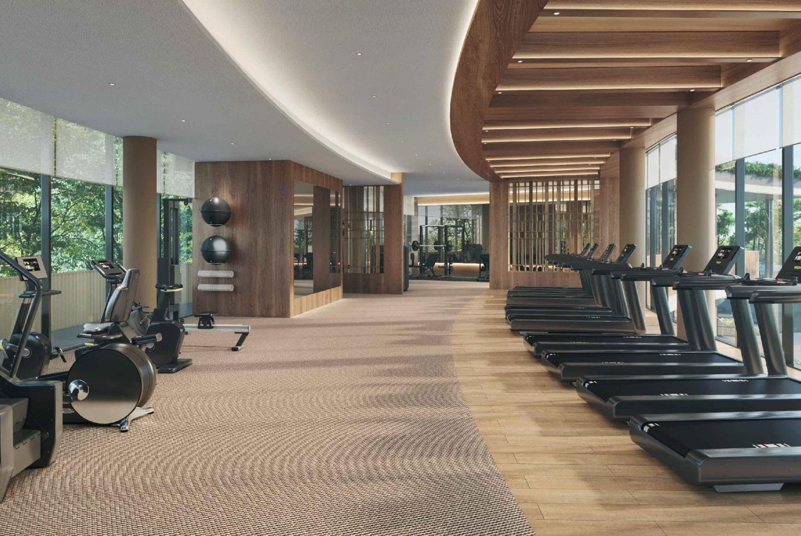 Grand Clubhouse, main gym